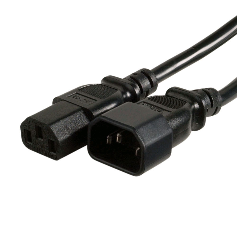 LSZH IEC M (C14) to IEC F (C13) LSZH Mains Power Cables