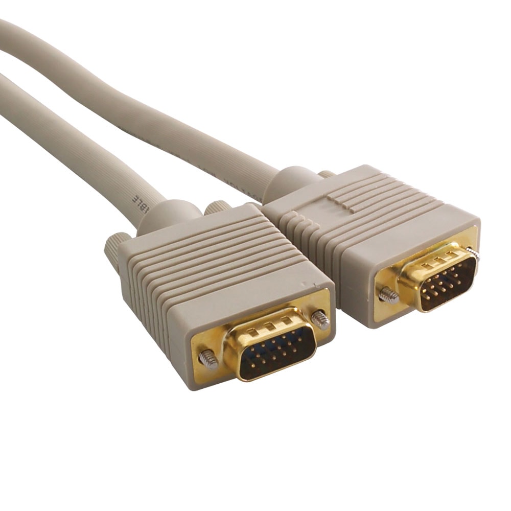 Gold Series SVGA Male to Male HQ Coax Monitor Cables 