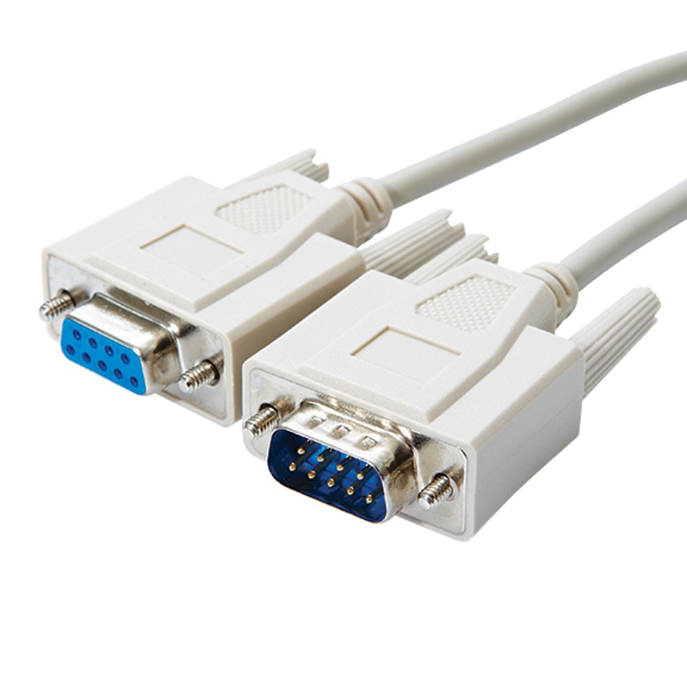 DB9 Male to Female Serial Extension Cables and Adapters