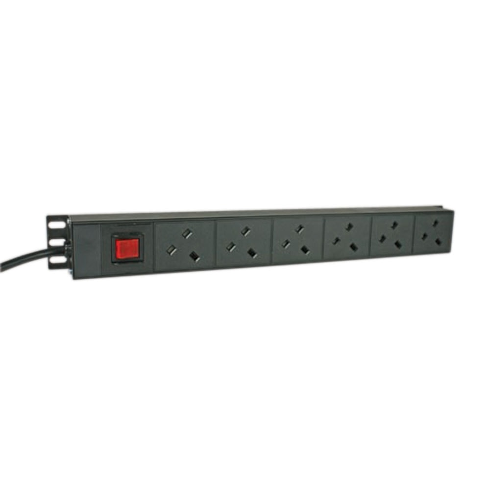 Vertical Power Strips with UK Mains Plug